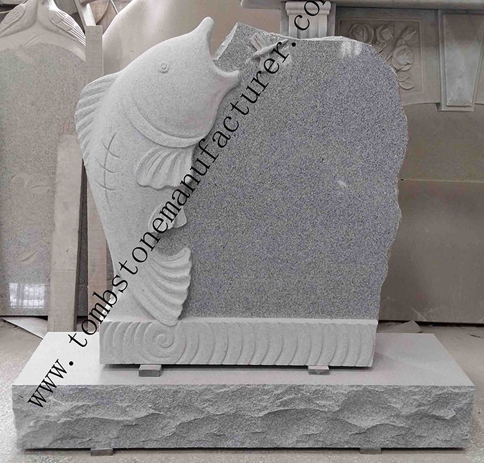 fish dragonfly headstone1 - Click Image to Close